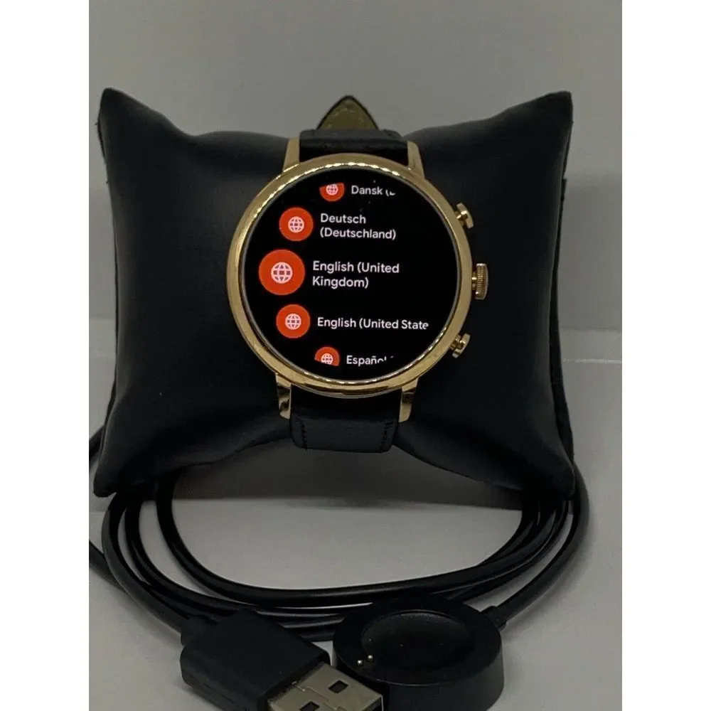 Fossil Gen 4 Authentic Digital Dial Smart Watch Custom Band FTW6031 QT467